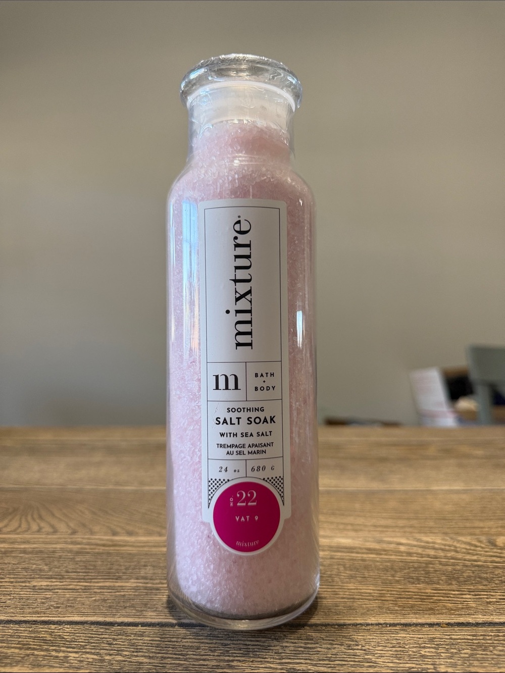 Mixture Soothing Pink Salt Soak with Sea Salt